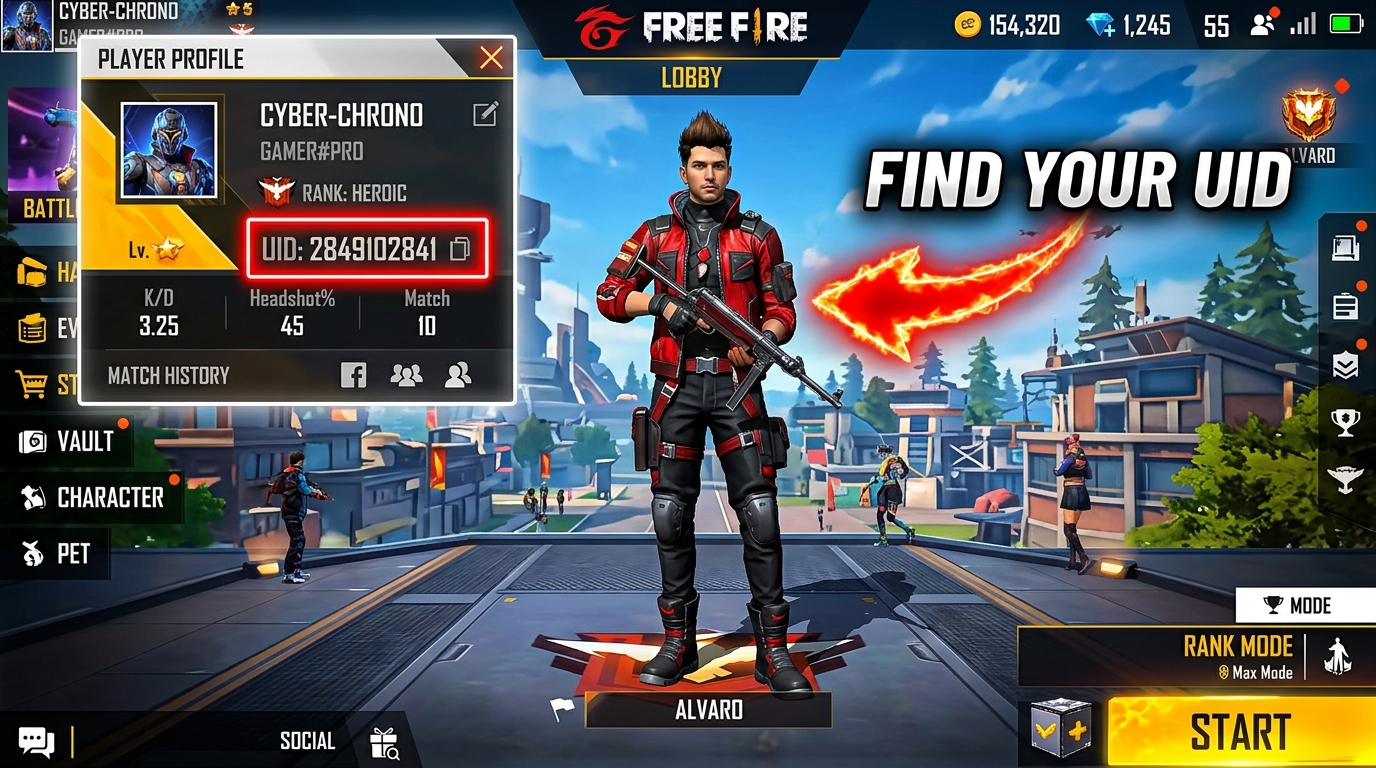 Free Fire UID Guide